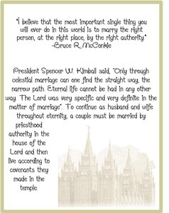 Lesson 18 Temple MarriageRequirement for Eternal Family Life sm